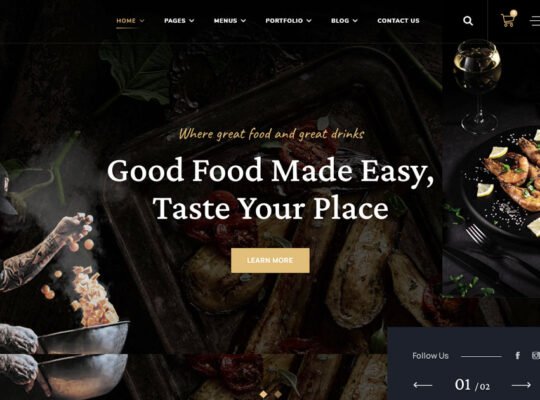 It’s Time to buy a beautiful & creative Restaurant WordPress Theme!!