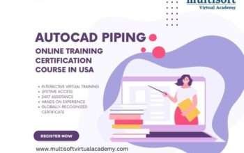 AutoCAD Piping Online Training Certification Course in USA