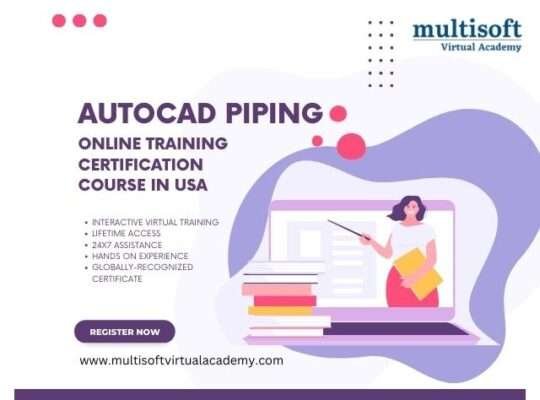 AutoCAD Piping Online Training Certification Course in USA