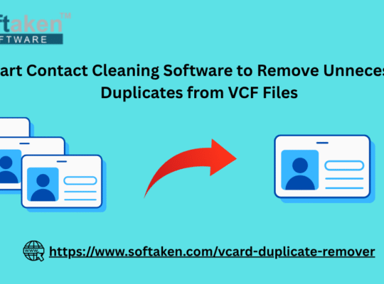 Smart Contact Cleaning Software to Remove Unnecessary Duplicates from VCF Files
