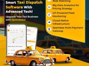 SpotnRides Taxi Dispatch Software – Simplify Fleet Management Smartly